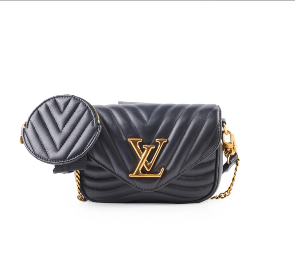 Louis Vuitton New Wave Multi Pochette Bag Black
